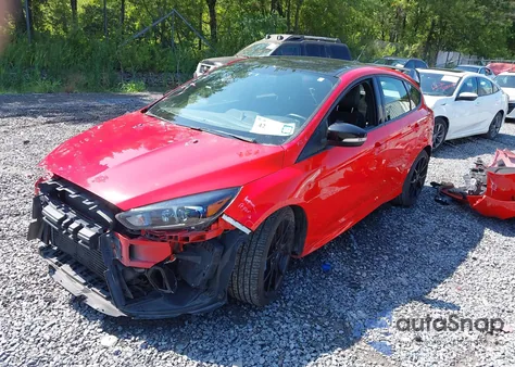 2018 Ford Focus Rs из США, поврежденный, VIN WF0DP3TH7J4127724